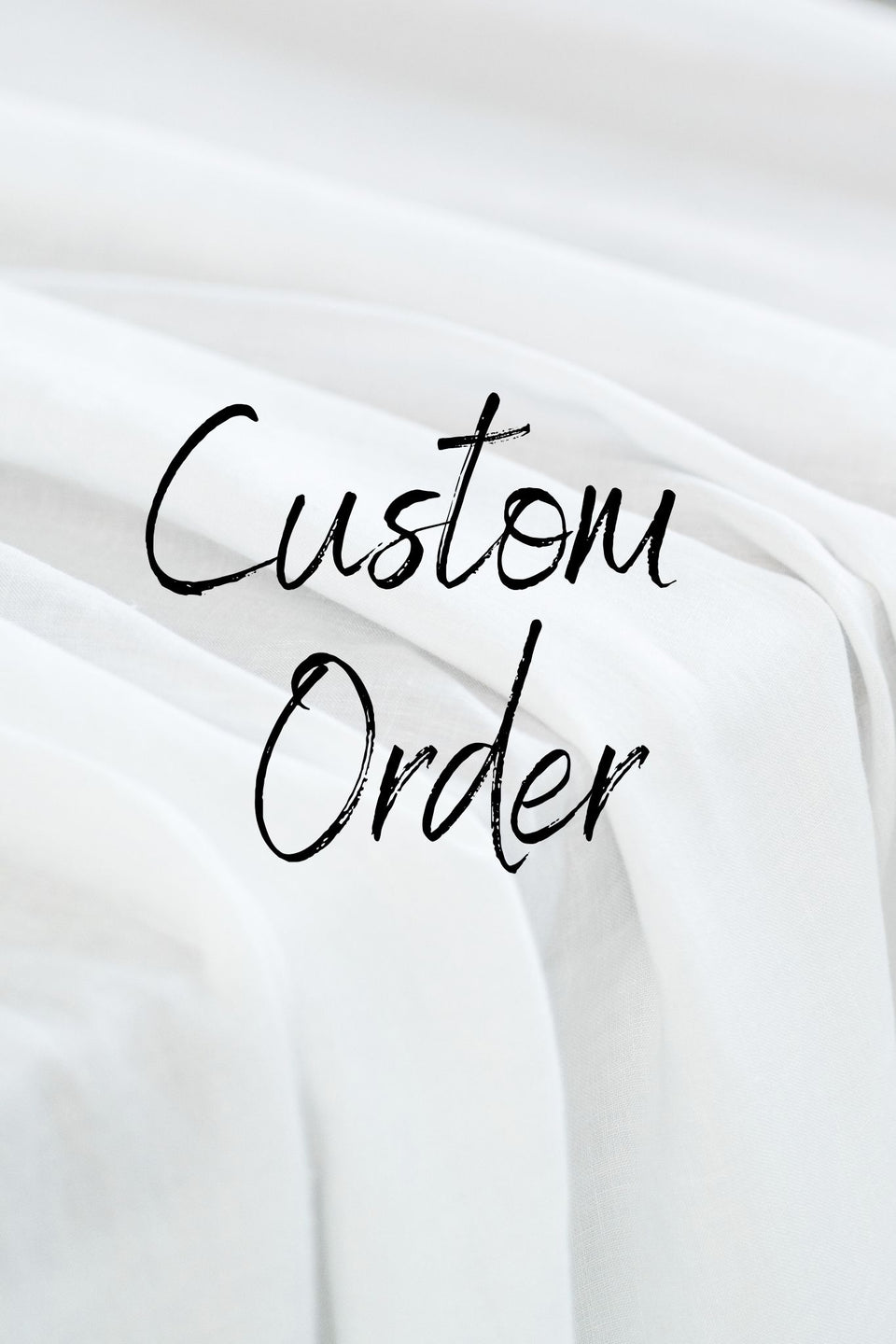 Linen fabric. Custom Order – Linen Hue