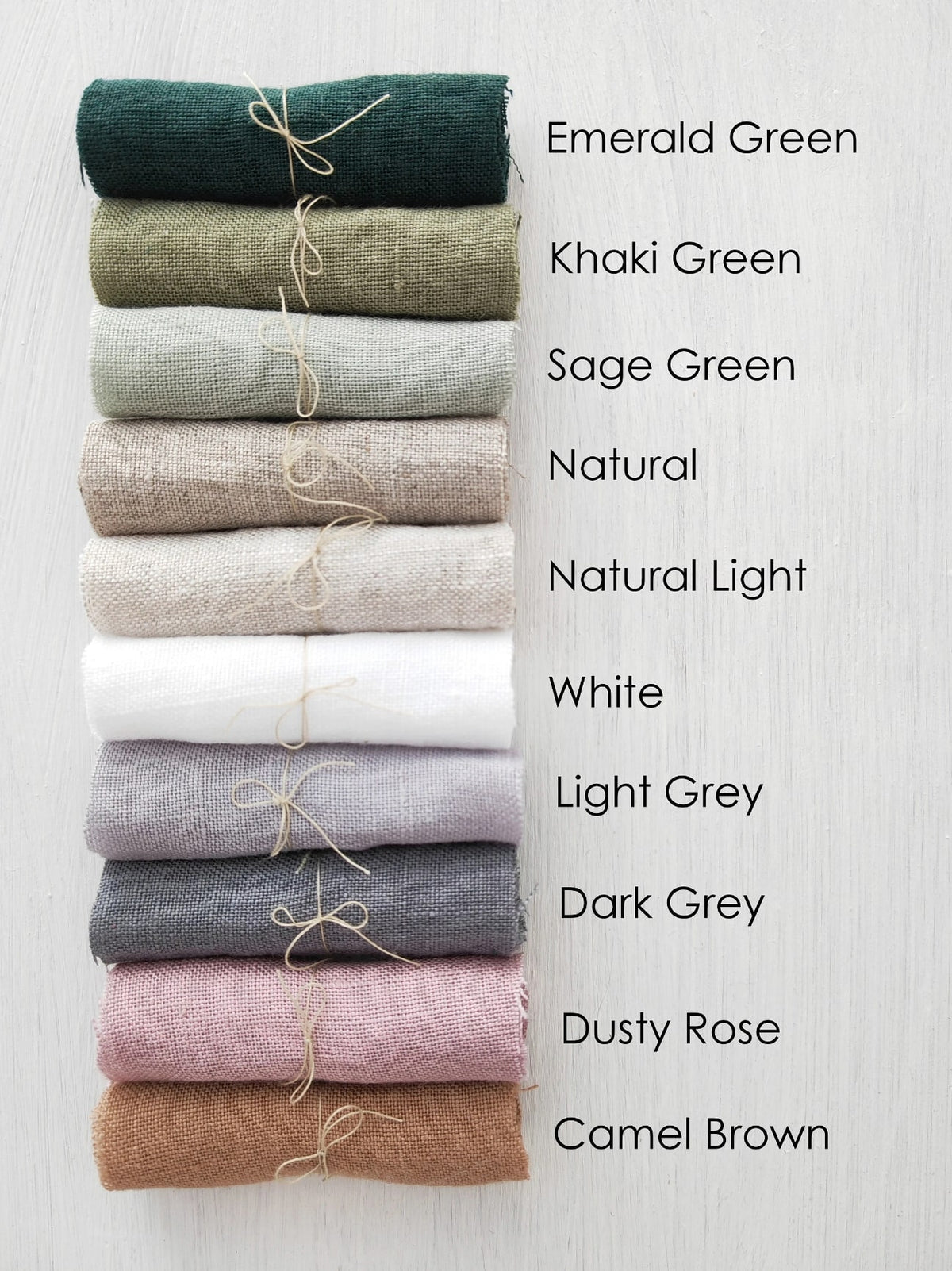 Linen Thread Sample Fabric samples set – Linen Hue