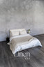 Linen Bedspread in Natural Light Color