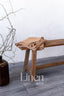 Linen Flat Sheet in Camel Brown Color