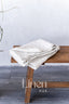 Linen Flat Sheet in Natural Light Color