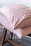 Linen Pillowcases in Dusty Rose Color (Set of 2)