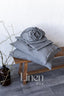 Linen Sheet Set in Dark Gray Color