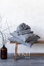Linen Sheet Set in Dark Gray Color