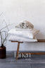Linen Sheet Set in Natural Light Color
