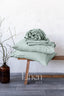 Linen Sheet set in Sage Green Color