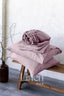 Linen Sheet set in Dusty Rose Color