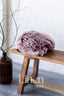 Linen Fitted Sheet in Dusty Rose Color