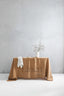 Linen Tablecloth in Camel Brown Color