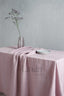 Linen Tablecloth in Dusty Rose Color