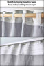 Multifunctional Back Tabs and Ceiling Track Tape
