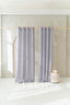 Linen Semi Sheer Curtains with Grommets in Light Grey Color