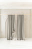 Semi Sheer Linen Curtain in Natural with Tab Top