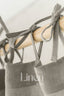 Semi Sheer Linen Curtain in Natural with Tie Top