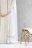 Linen Shower Curtain in Natural Light